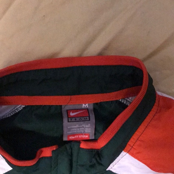 Miami hurricanes Nike windbreaker - Picture 2 of 4